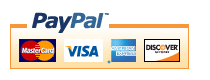 Pague cómodamente a través de PayPal o tarjeta de crédito